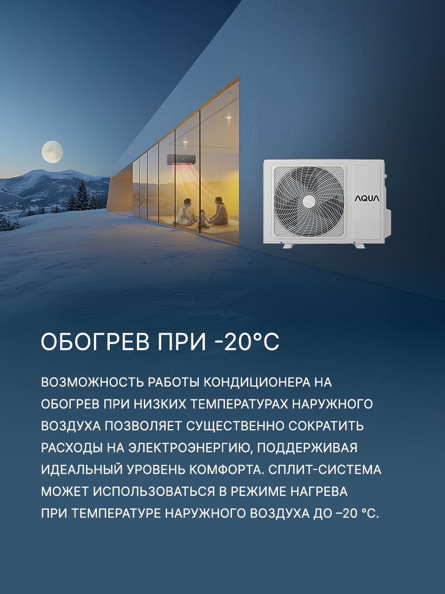Кондиционер AQUA TOWADA AQI-35FIS1/R3-W