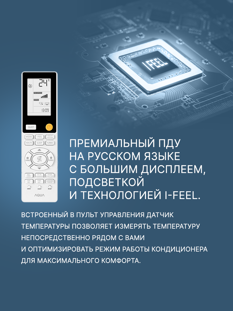 Кондиционер AQUA TOWADA AQI-25FIS1/R3-B